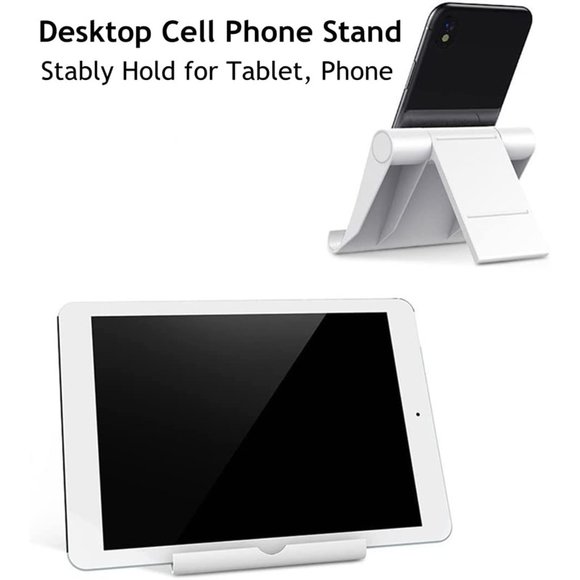 Multi-Angle Foldable Cell Phone Stand for Desk - Picture 4 of 9